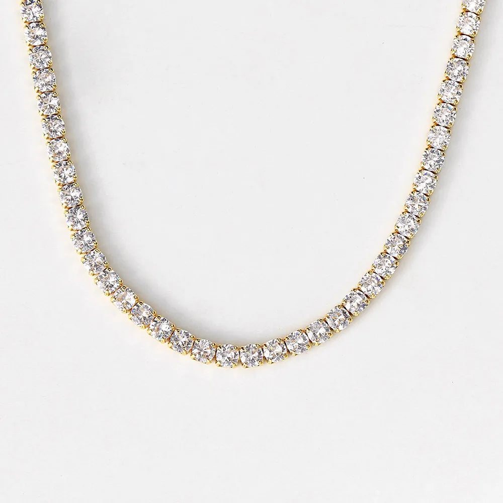 Glamour Glide Zircon Tennis Chain