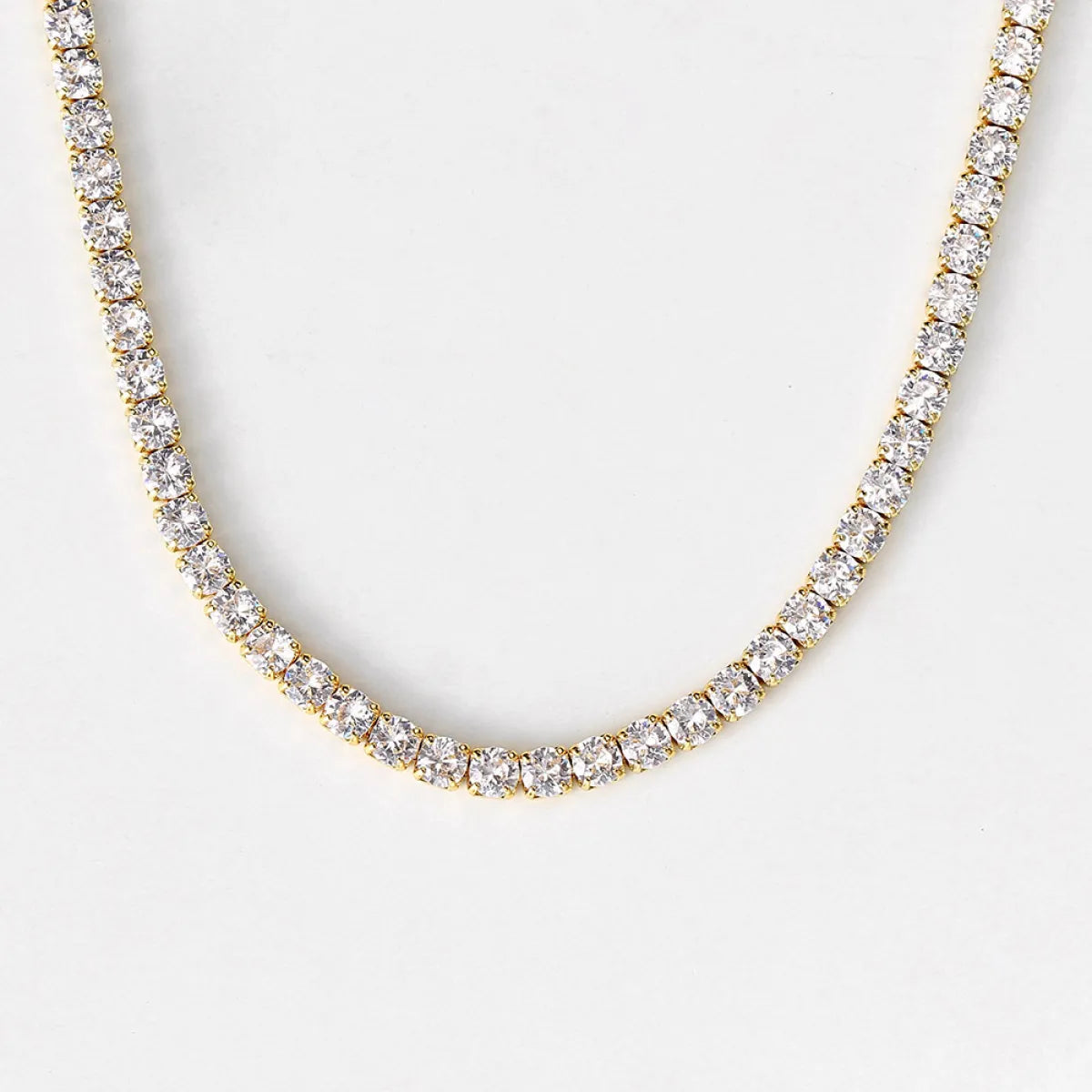 Glamour Glide Zircon Tennis Chain