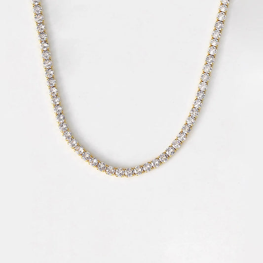 Glamour Glide Zircon Tennis Chain